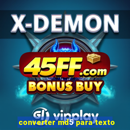 converter md5 para texto